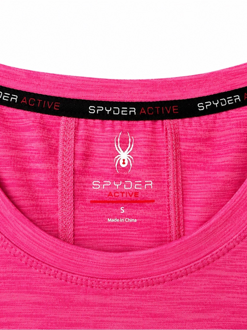 Spyder Women's Hot Pink Performance Tank Top - Picture 3 of 5